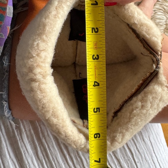 Dingo Leather and Faux Shearling Knee Boots - Picture 8 of 15